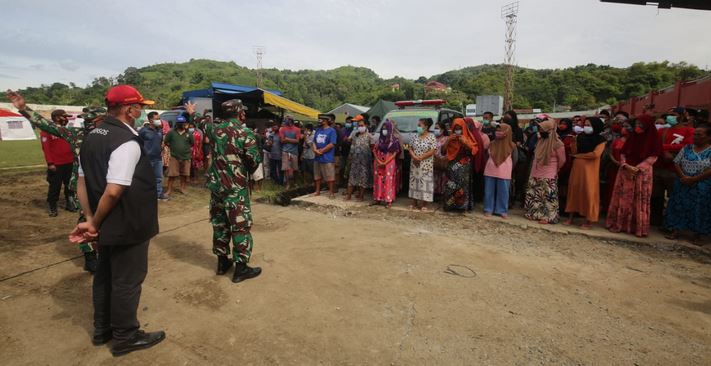 Kemensos, Pastikan Kebutuhan Kelompok Rentan Pengungsi Sulbar Terlayani