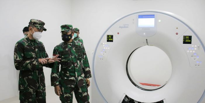 Pangdam XII/TPR Tinjau Pembangunan Ruang MRI dan CT Scan Rumkit Kartika Husada