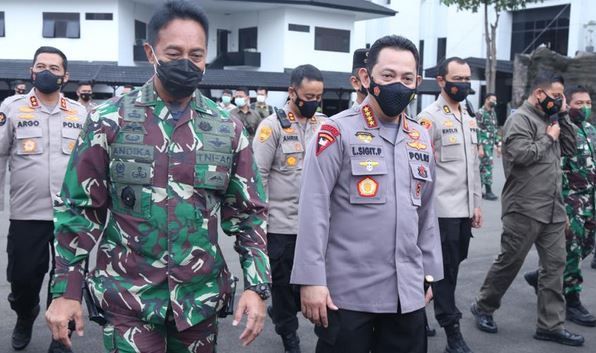 Kapolri Bertemu KSAD;   Siap Kerja Sama Peningkatan Pendidikan Perwira