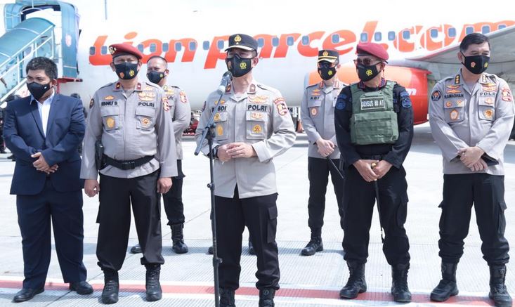 Polri; Sebanyak 26 Terduga Terorir Diterbangkan ke Jakarta
