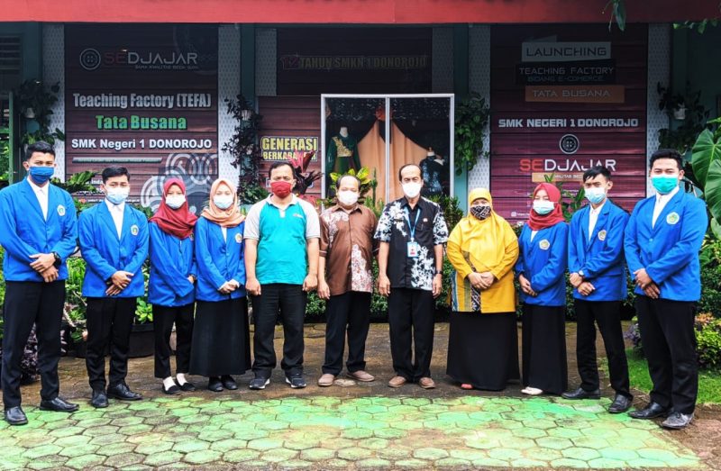 PPL Kelompok 3 STKIP PGRI Pacitan di SMKN 1 Donorojo Telah Selesai Laksanakan Kegiatan