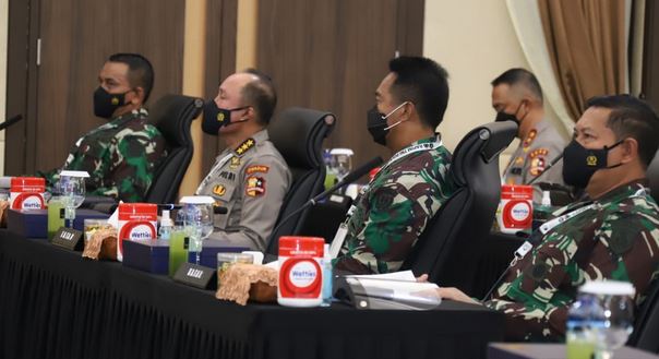 Kasal Hadiri Rapim TNI-Polri Tahun 2021