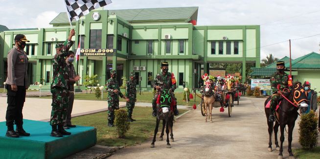 Operasi Terpadu Penegakan Disiplin Protokol Kesehatan Covid-19 di Kukar
