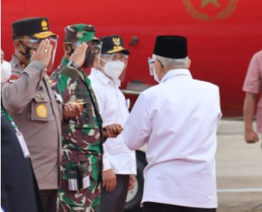 Pangdam XII/Tpr Pimpin Langsung Pam VVIP, Agenda Kunker Wapres Berjalan Lancar dan Aman
