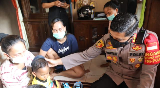 Polresta Tangerang Bantu Sepenuhnya Biaya Pengobatan Korban Penganiayaan