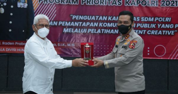 Program Prioritas Jenderal Listyo Sigit, Humas Polri Gelar Pelatihan Konten Kreatif