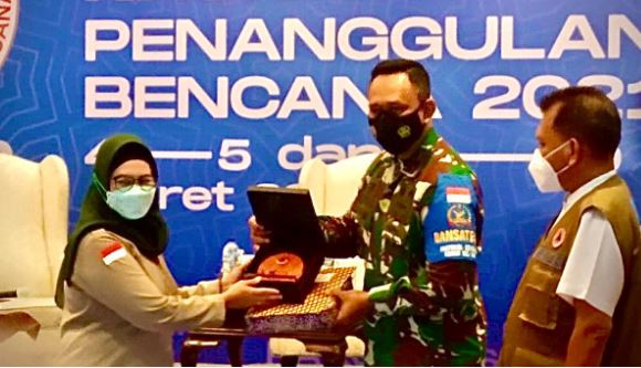 Danrem 162/WB Narasumber Rakornas BNPB Tahun 2021