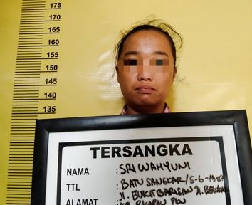 Tim Opsnal Polsek Bukit Raya Amankan Pasutri dan Seorang Tersangka Penyalahgunaan Narkotika.