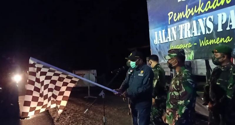 BBPJN Bersama TNI Kembali Buka Jalan Trans Papua