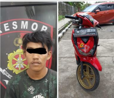 Satreskrim Polresta Tangerang Tangkap Sindikat Penadah Curanmor
