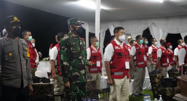 Danrem 061/Sk Dukung Sepenuhnya Rapimnas Relawan Siaga Tahun 2021