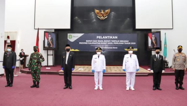 Pelantikan Bupati dan Wakil Bupati Sekadau, Kalbar