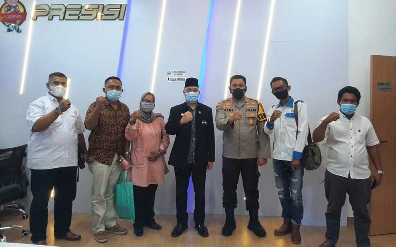 Kapolres Karawang Sambut Baik Kunjungan Ketum PPWI