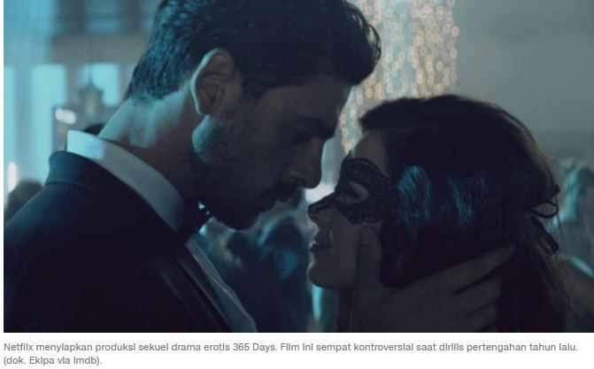 Sekuel Drama Erotis 365 Days Siap Diproduksi Netflix