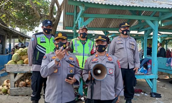 Polda Banten, Terus Lakukan Sosialisasi di Tempat Wisata