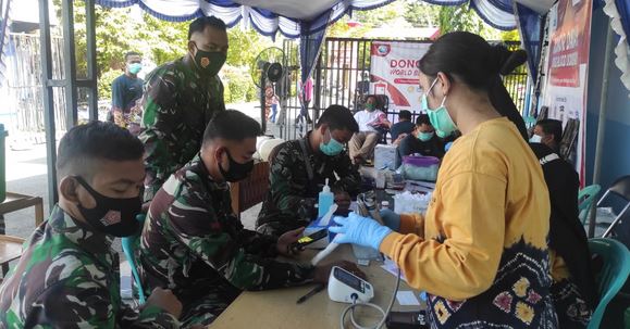 Donor Darah Penuhi 50 Kantong di Saat Pandemi