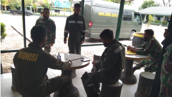 Ratusan Senjata Kodim 1011/KLK Mulai Dibongkar