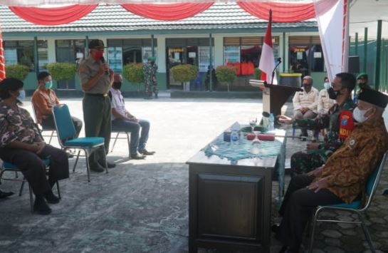 Hubungan Kodim dengan Keluarga Besar TNI Makin Hangat