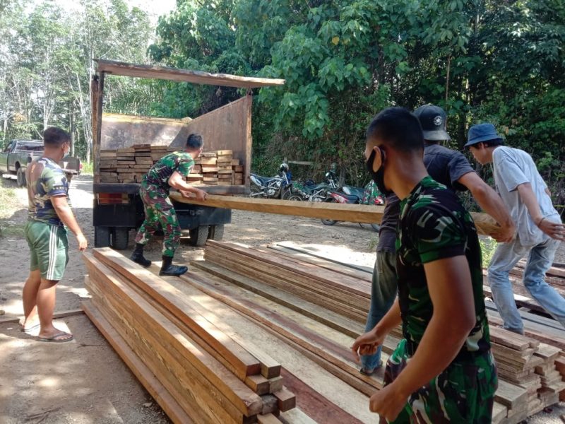 Kayu yang Lurus dan Kuat Menjadi Pilihan bahan Jembat