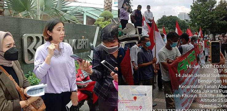 Begini Tuntutan Korban PHK BRI Cabang Medan ke Pemerintah