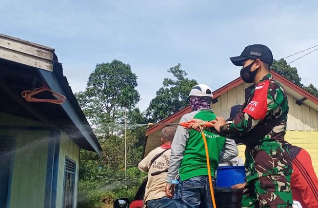 Peran Babinsa dalam Mengurangi Penyebaran Covid-19
