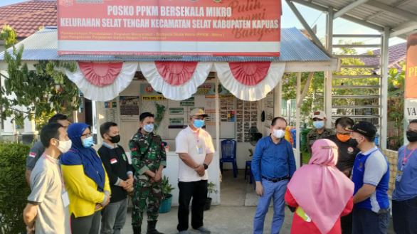 Bupati Kapuas Pastikan Petugas PPKM Input Data Benar