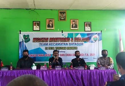 Desa Terusan Makmur Tak Lepas dari Monitoring