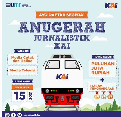 KAI Gelar Anugerah Jurnalistik, Berikan Apresiasi Bagi Pers Nasional