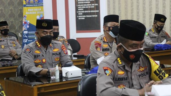 Kapolda Banten Turut Hadir Zikir dan Doa Kebangsaan 76 Tahun Indonesia Merdeka