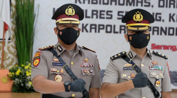 AKBP Shinto Silitonga Resmi Menjabat Kabid Humas Polda Banten