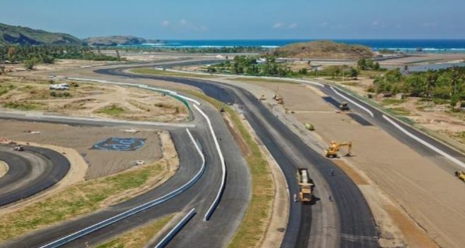 Progres Mandalika International Street Circuit di Kawasan Ekonomi Khusus (KEK) Mandalika