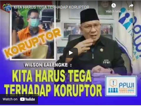 Kita Harus Tega Terhadap Koruptor