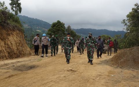 Danrem 071/Wijayakusuma Cek Lokasi TMMD Reg 112 Kodim 0736/Batang