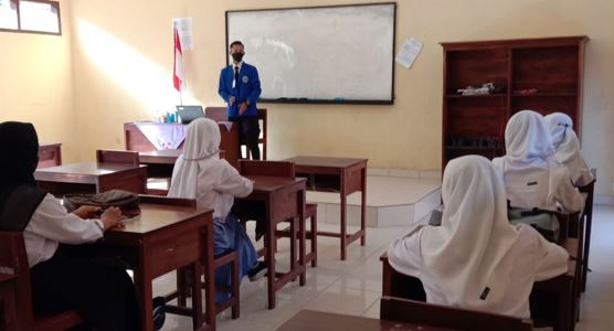 Uji Coba PTM di SMKN Pringkuku, Kab.Pacitan