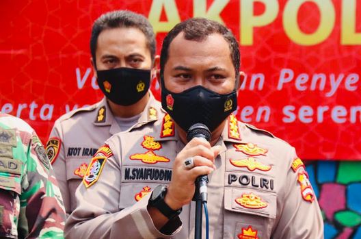 Polda Banten Kembali Gelar Vaksinasi Go To School