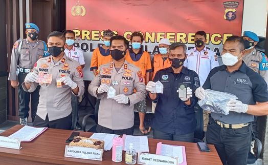 Polres Pulang Pisau,  Tangkap Ayah dan Anak  Warga Tumbang Hakau yang Edarkan Shabu