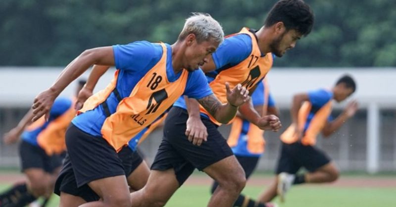 Timnas Indonesia Jalani Latihan Terakhir Jelang Play Off Piala Asia Hadapi Taiwan