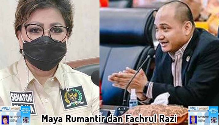 Fachrul Razi Sambut Hangat Maya Rumantir Jadi Anggota Keluarga Besar PPWI