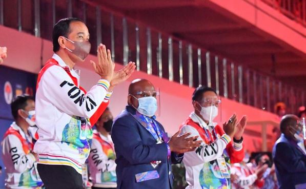 Presiden Republik Indonesia Joko Widodo Resmi Membuka Pekan Olahraga Nasional (PON) XX Papua