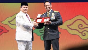 Jubir Menhan,  Hubungan Terjalin Kuat Antara Menhan Prabowo Subianto dengan Jenderal TNI Andika Perkasa