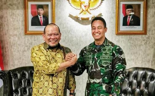 Panglima TNI  Baru, Ketua DPD RI Berharap TNI Semakin Profesional dan Diperhitungkan 