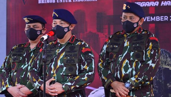 Momentum HUT ke-76, Kapolri Pastikan Brimob Terus Berikan Layanan Terbaik untuk Warga dan Negara