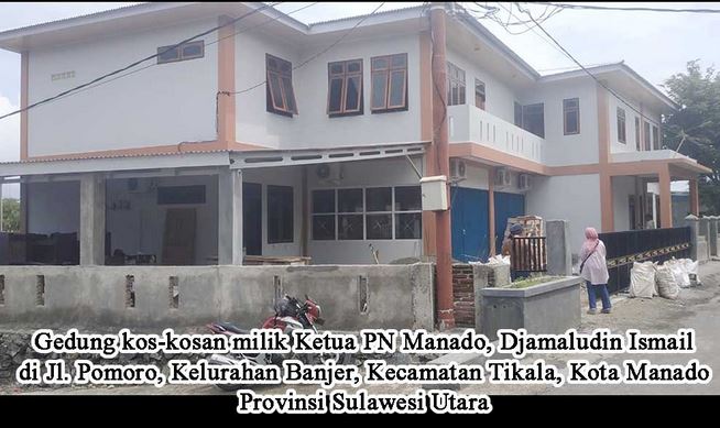 Gedung Kos-kosan Ketua PN Manado Diduga Dibangun di Tanah Milik Keluarga Pahlawan Nasional
