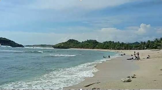 Pantai Watukarung Pacitan Antisipasi Pengunjung Liburan Natal dan Tahun Baru