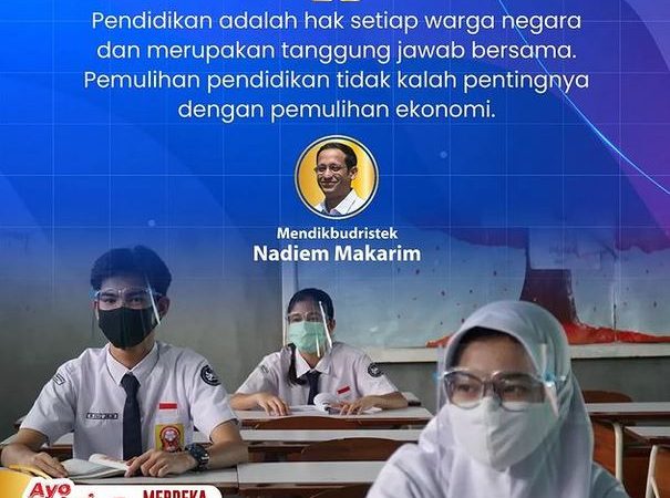 SKB Empat  Menteri,  Tentang  Penyelenggaraan Pembelajaran di Masa Pandemi