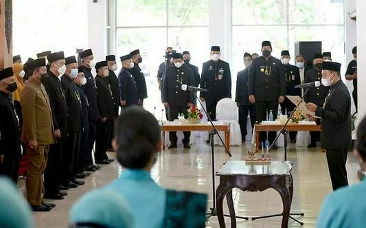 Pejabat Struktural Lingkup Pemkab, Dilantik Bupati Pacitan Indrata Nur Bayuaji