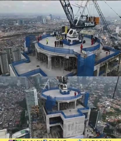 Thamrin Nine, Pencakar Langit Tertinggi di Indonesia.