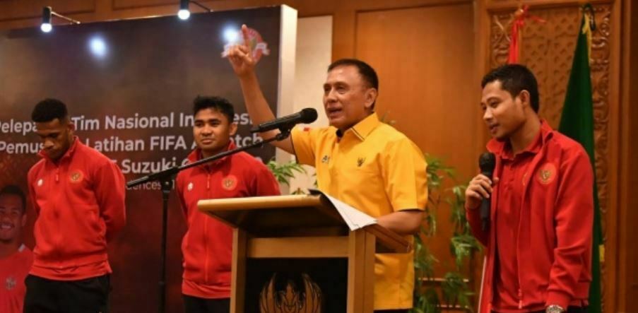 Ketum PSSI, Berikan Apresiasi Naiknya Peringkat Timnas Indonesia di Rangking FIFA