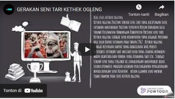 Gerakan Akrobatik Kethek Ogleng Pacitan