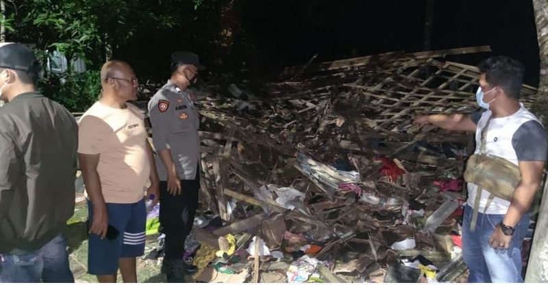 Kejadian Ledakan di Cimanggu, Polres Pandeglang Polda Banten Lakukan Olah TKP dan Pemasangan Police Line